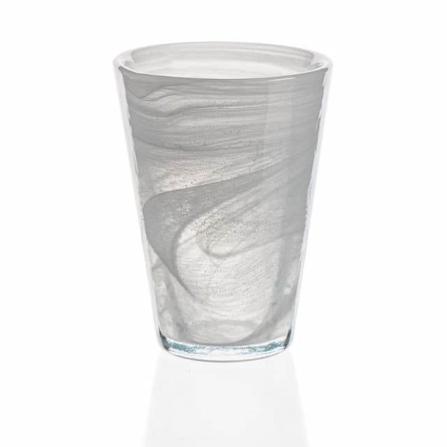 Стакан ARDACAM Atlas ARD 8063.2 d 9,2 см h 12,5 см (стекло, цвет / декор белый)