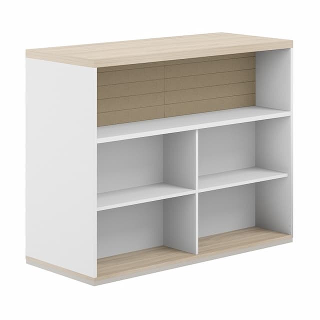 Стеллаж-комбо 1438 двухсторонний Norden Allegro AG.255.302.665.BG с топом и экраном тканевым высоким