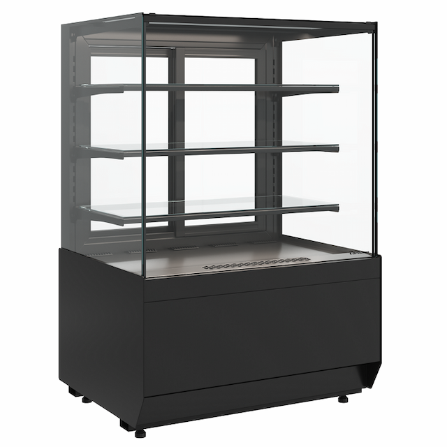 Витрина нейтральная Carboma KC70 N 1,3-1 LIGHT (версия 2.0) (9005)