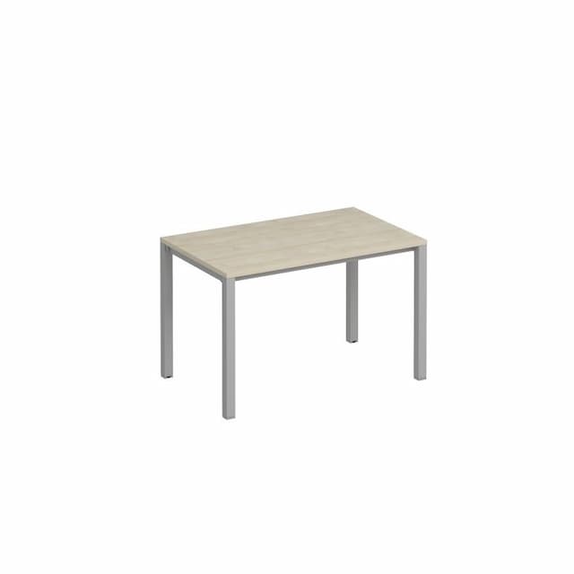 Стол письменный на металлокаркасе Юнитекс Комфорт КФ К.С1 1131 ДШ (120x75x75) дуб шамони / серый