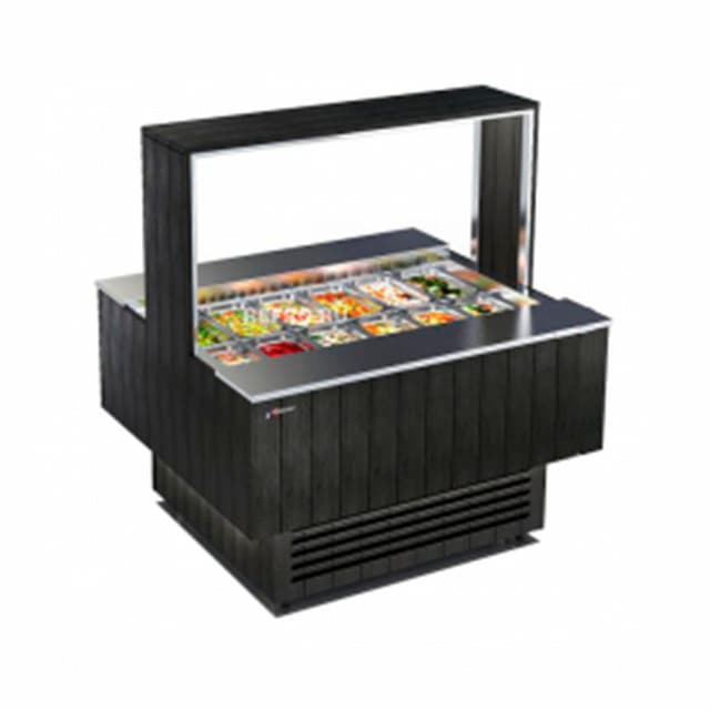 Салат-бар Glacier островной Теона 20 гастроемкостей 