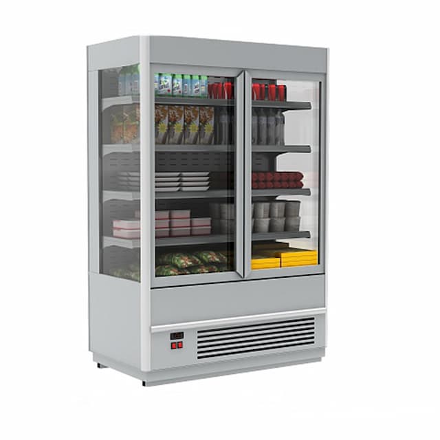 Витрина холодильная Полюс CUBA FC 20-07 VV 0,6-1 (распашные двери)