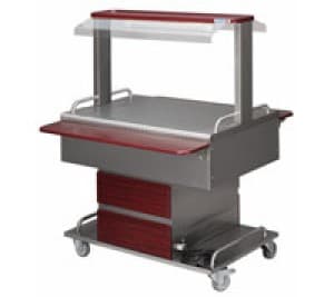 Салат бар нейтральный (прилавок нейтральн передвижной) ПНП-11/7Н